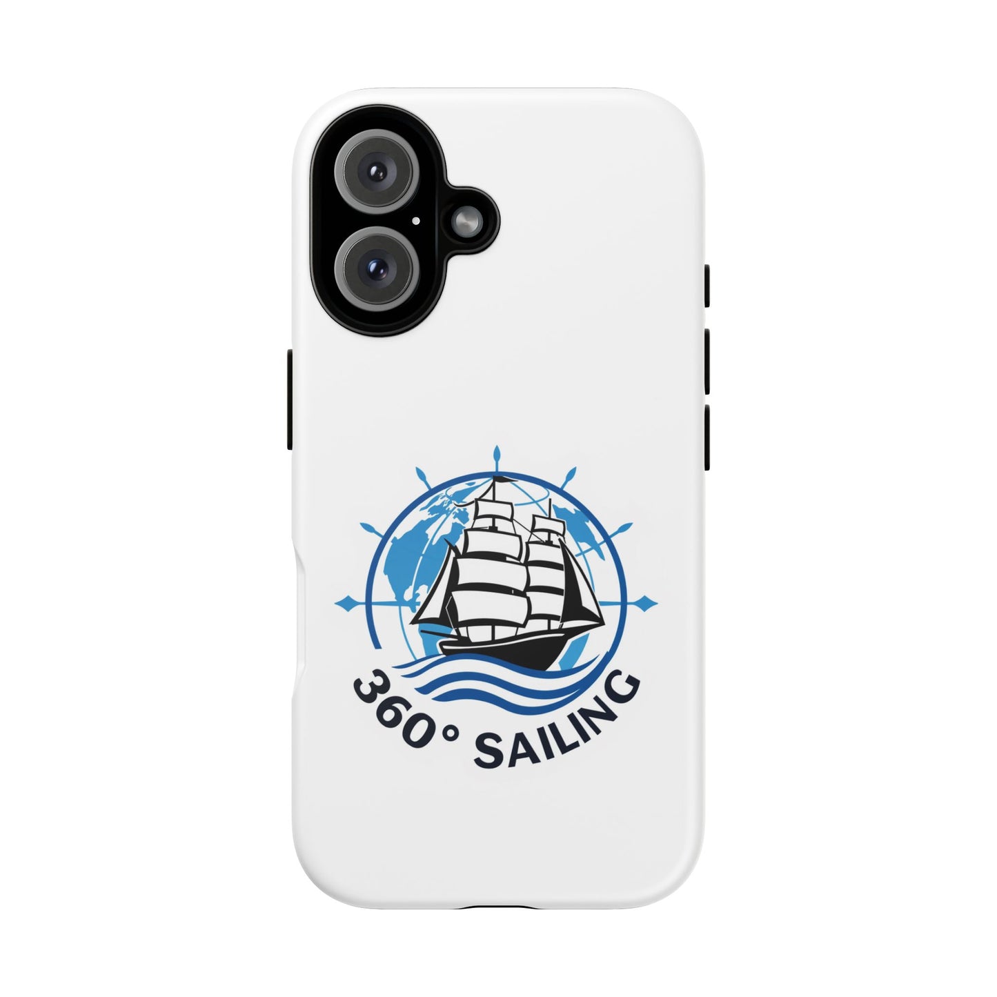 Sailing Phone Case — 360 Nautical Ship Compass Design