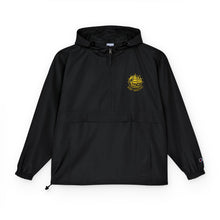 Packable Anorak Jacket — Yellow Floral Heart Chest Print