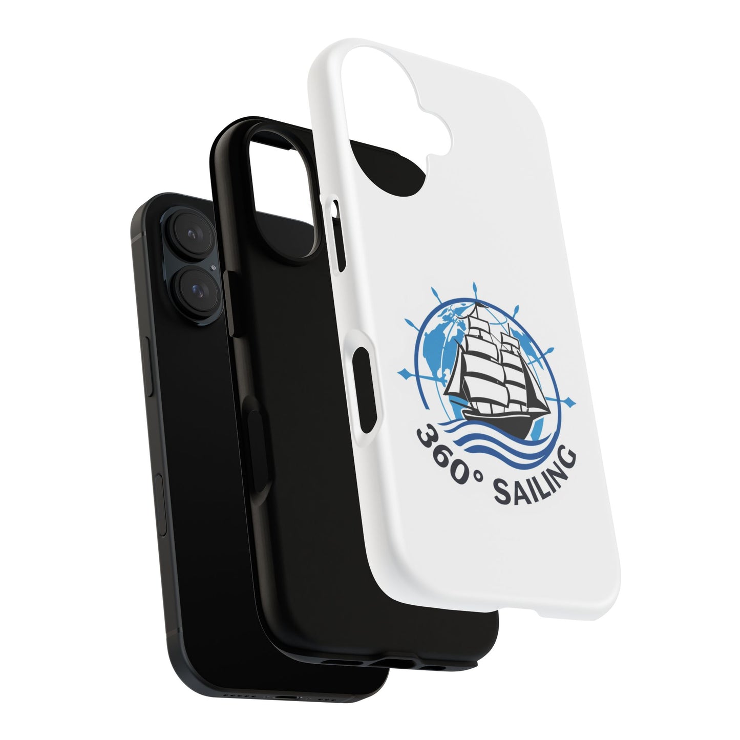 Sailing Phone Case — 360 Nautical Ship Compass Design