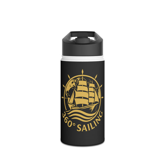 Sailing Stainless Steel Water Bottle — 360 Sailing Nautical Travel Tumbler