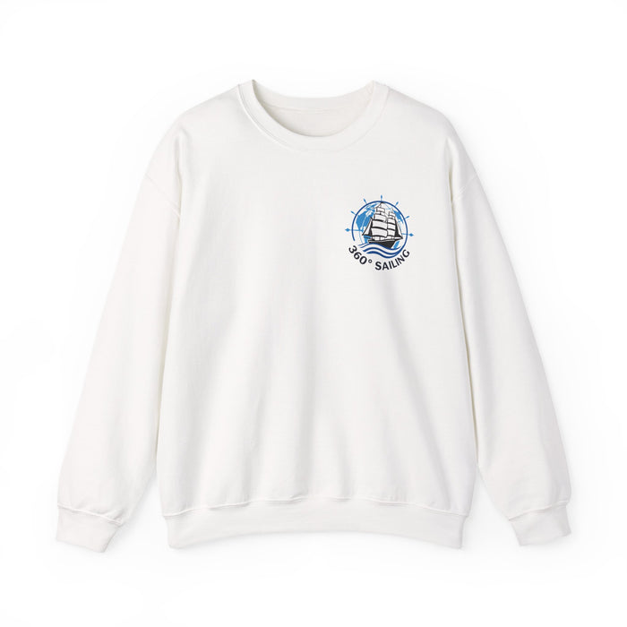 Sailboat Crewneck Sweatshirt – 'Good Sailor' Nautical Graphic