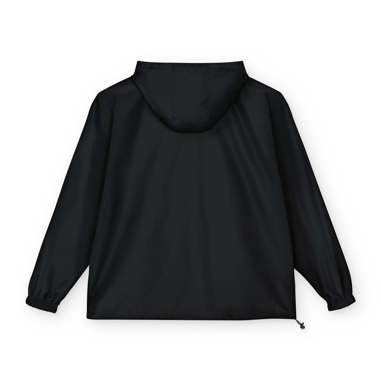 Packable Anorak Jacket — Yellow Floral Heart Chest Print