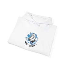 Sailing Compass Hoodie – '360 Sailing' Nautical Graphic Hoodie