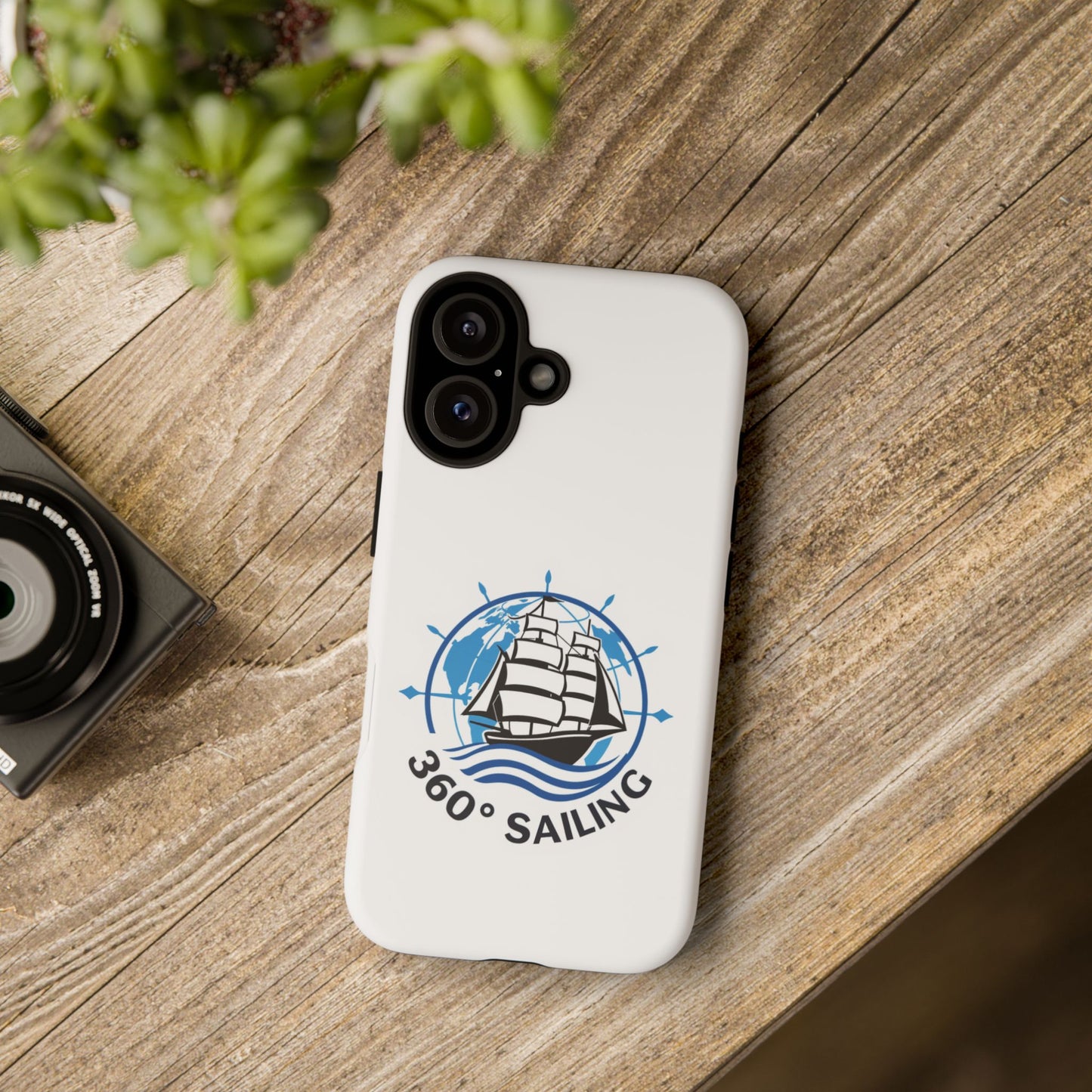 Sailing Phone Case — 360 Nautical Ship Compass Design