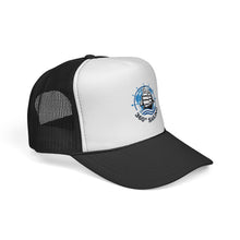360 Sailing Trucker Cap — Nautical Ship Wheel Hat for Boaters & Sea Lovers