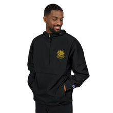 Packable Anorak Jacket — Yellow Floral Heart Chest Print